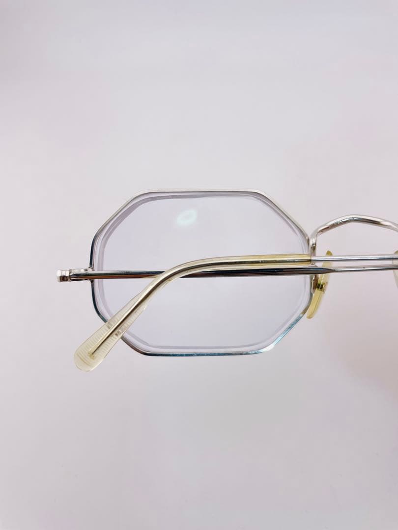 Algha 20 イギリス製 眼鏡 ビンテージ オクタゴンフレーム 希少 05