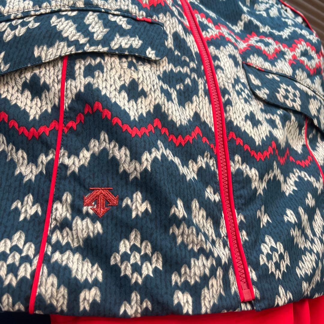 デサント 160 M美品 スキーウェア レディース 女性 セットアップ