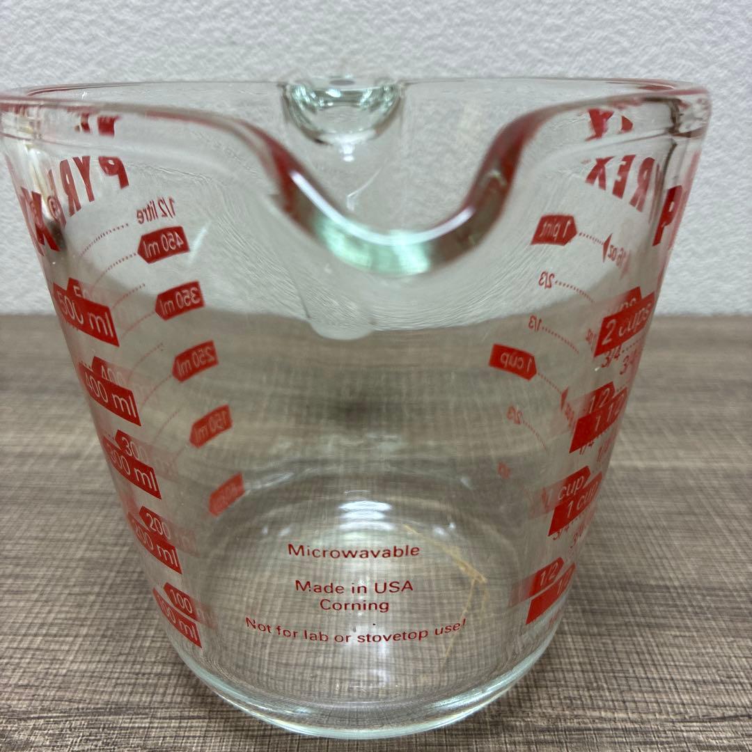 パイレックス計量カップ 旧ロゴ PYREX ビンテージ廃盤品 - メルカリ