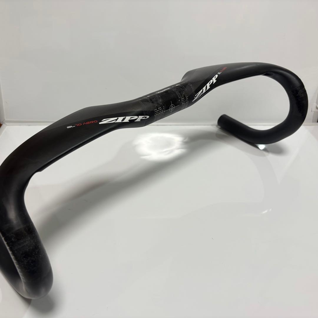 ZIPP SL-70 AERO 400mm カーボンハンドル ZIPP SL-70 AERO エアロハンドル インプレッション「380mm幅・70mm