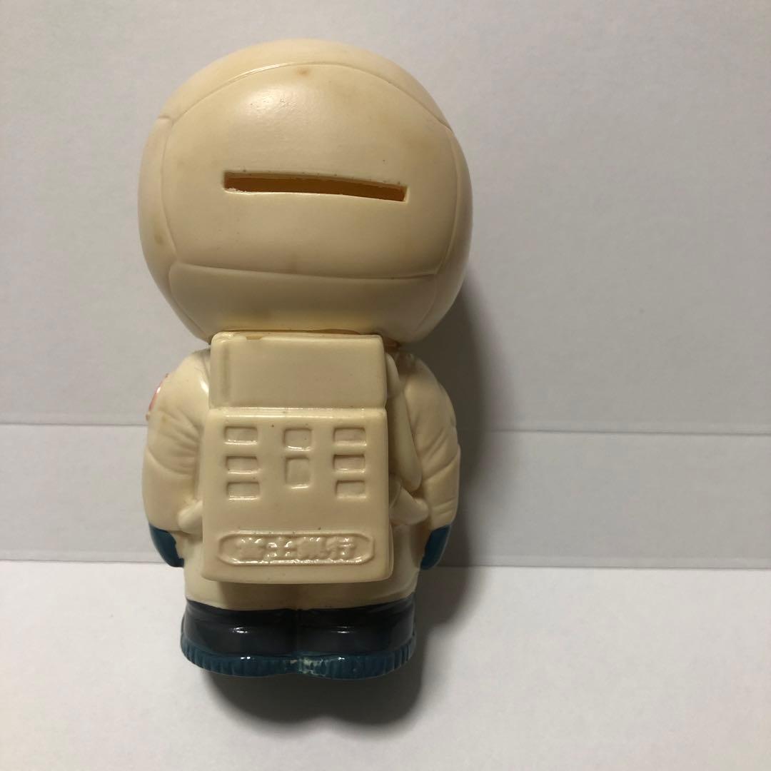 富士銀行 ぼくちゃん 宇宙飛行士 ソフビ 貯金箱 非売品 ノベルティ品