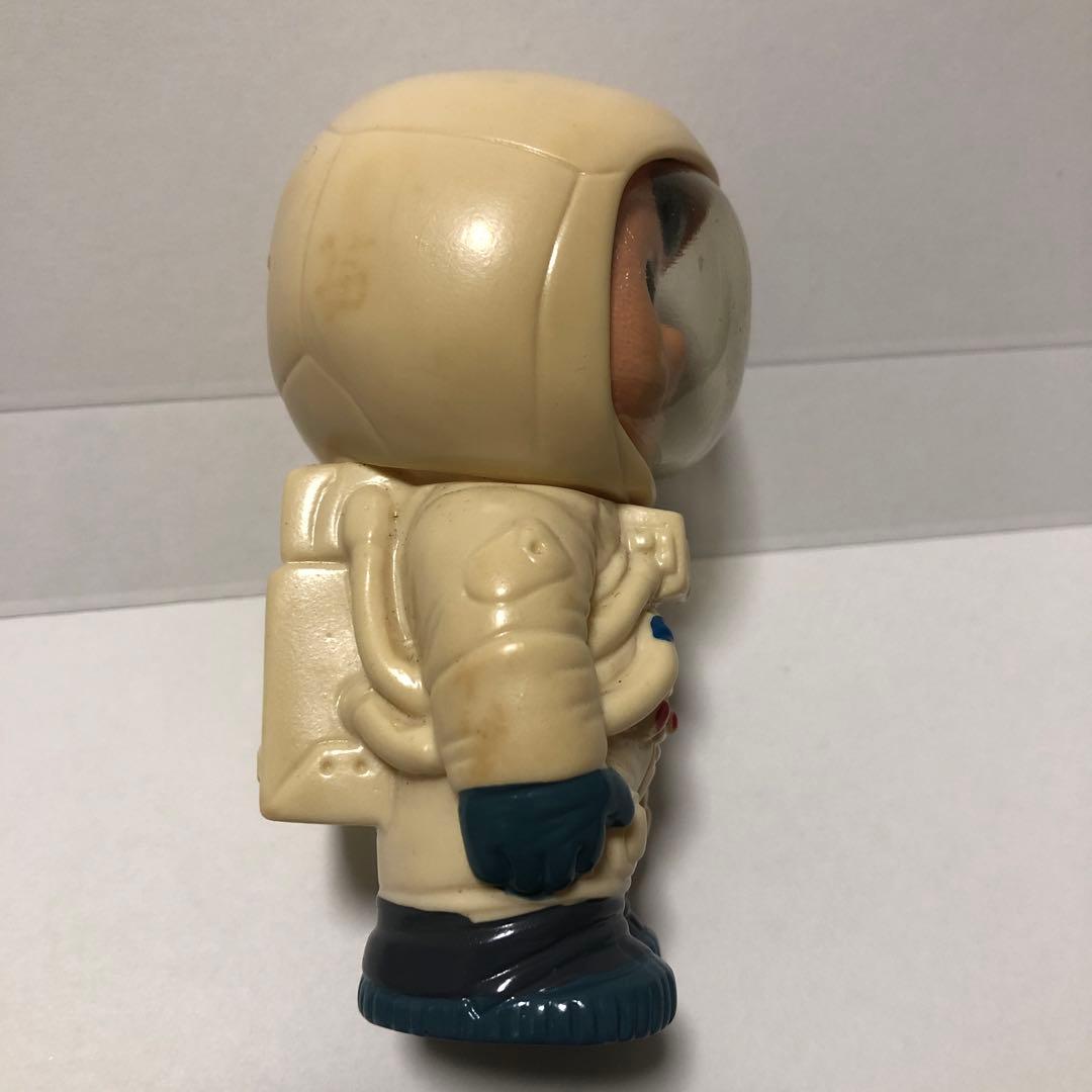 富士銀行 ぼくちゃん 宇宙飛行士 ソフビ 貯金箱 非売品 ノベルティ品