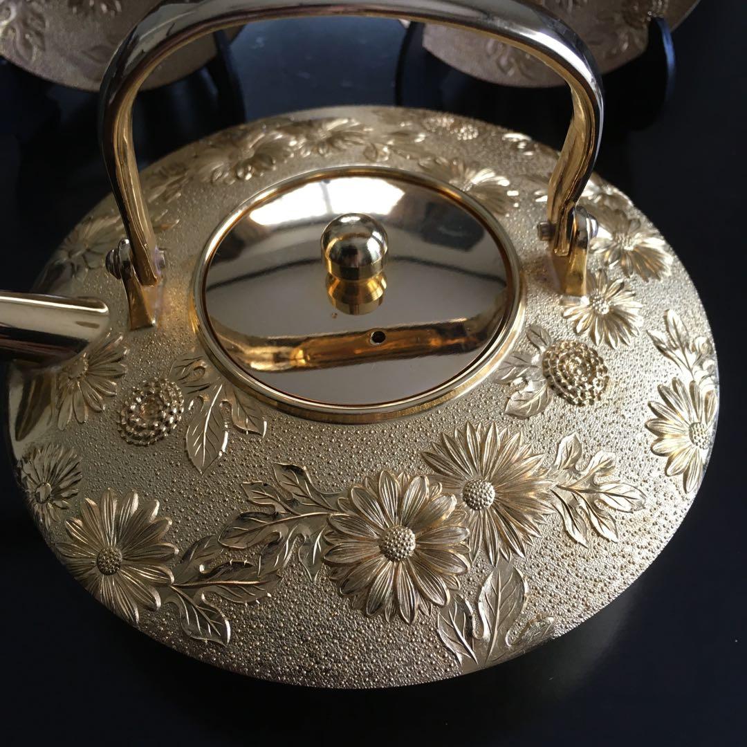 屠蘇器セット 金メッキ 銚子 盃 お屠蘇 屠蘇器 - メルカリ