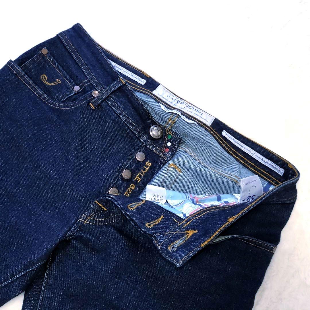 ✨️極美品 濃紺 ヤコブコーエン STYLE 622 ストレートデニム 32
