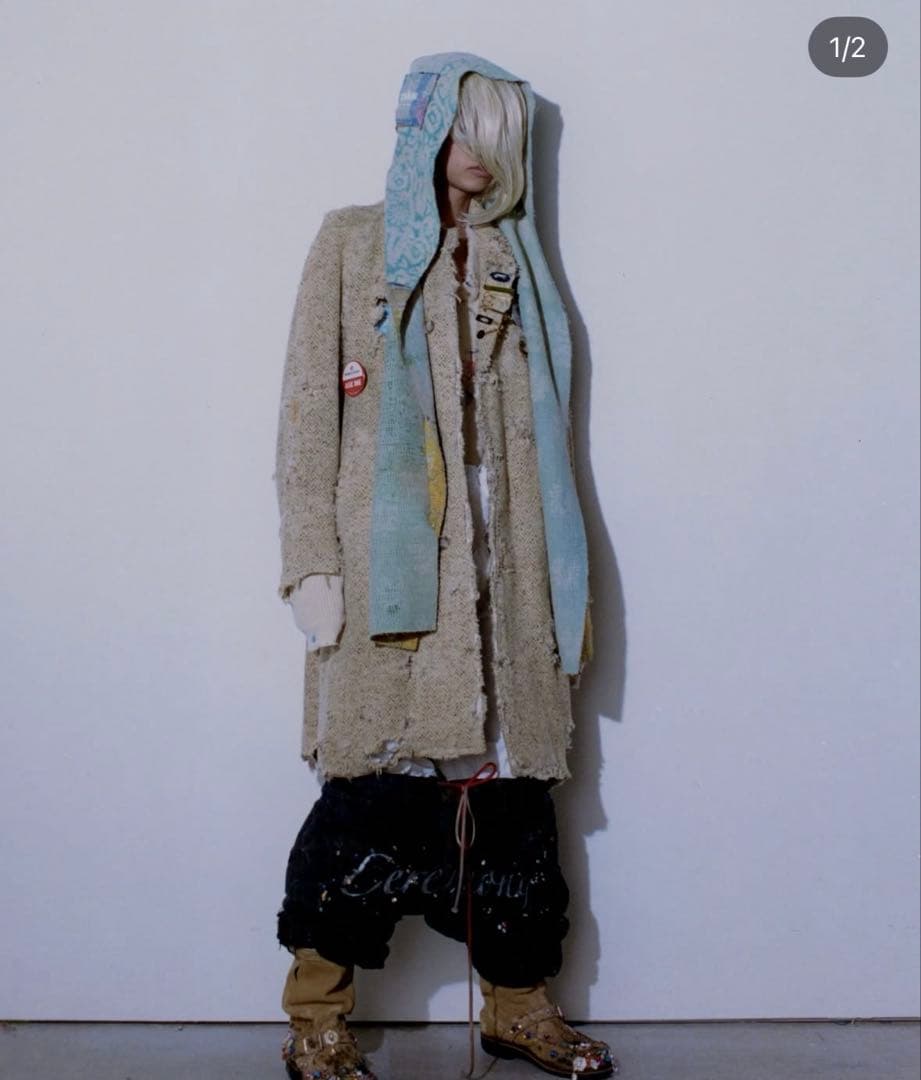 auskou fooded scarf dinoworks oops - メルカリ