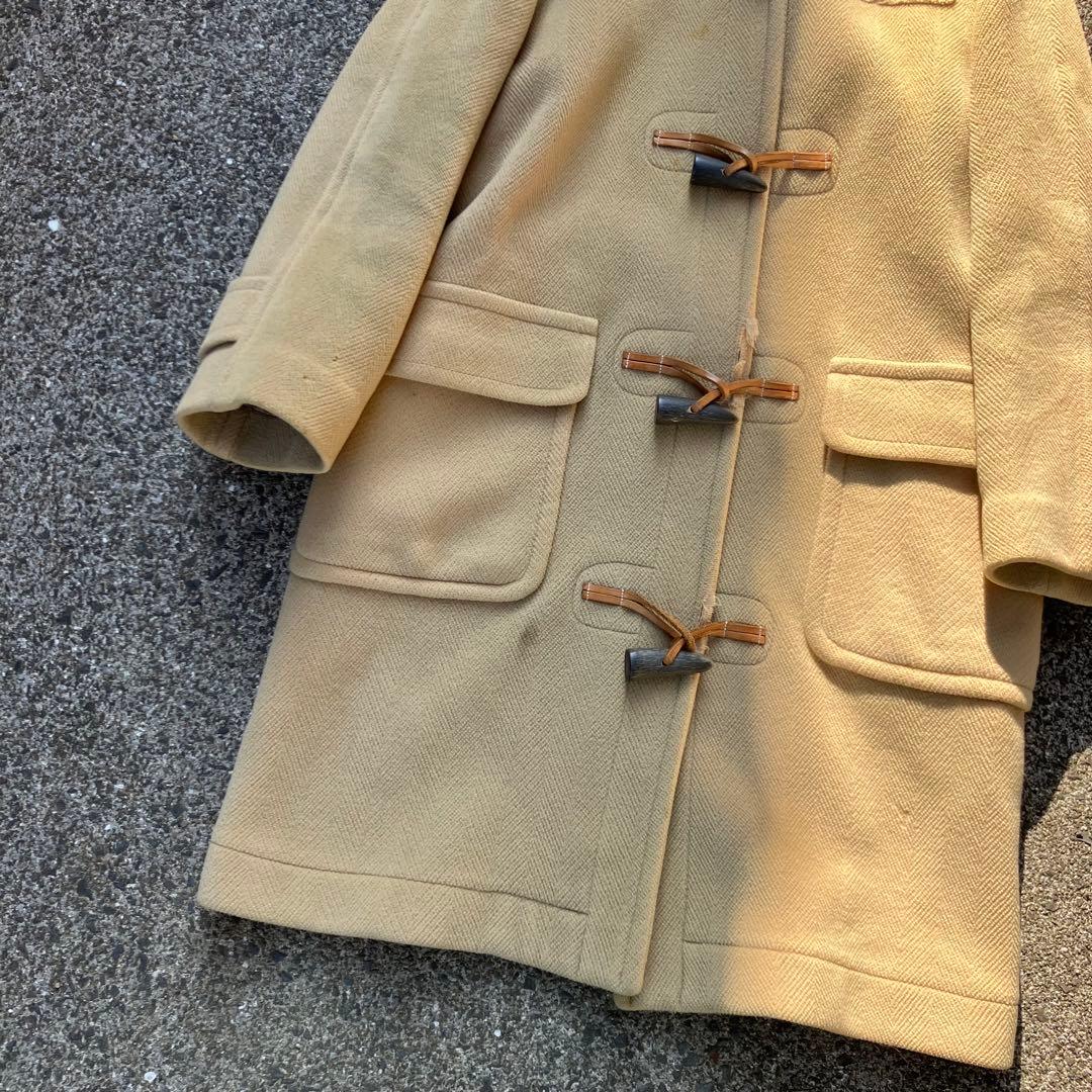 Old england イギリス製 ウール ダッフルコート ベージュ メンズ
