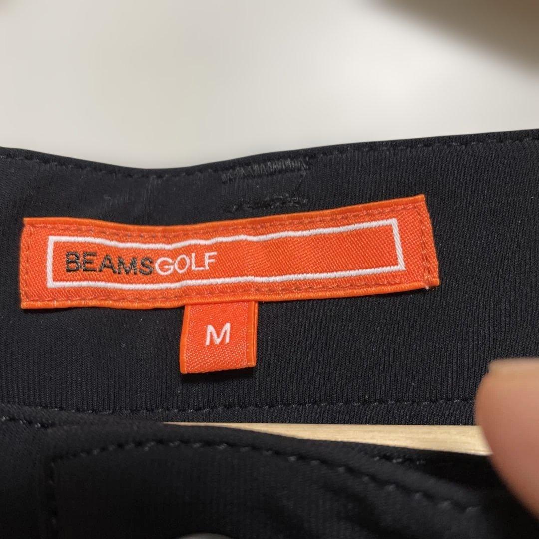 ビームスゴルフ ジョガーパンツ オレンジレーベルMサイズ ブラック