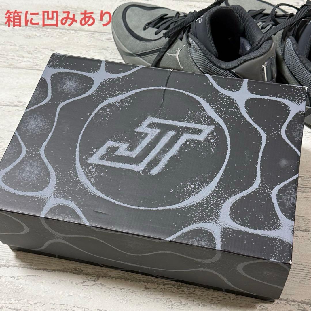 Jordan テイタム 4 スモークグレー バスケットボールシューズ 31cm