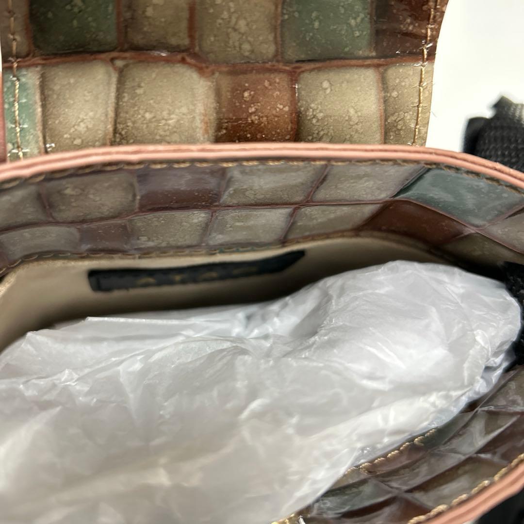 アタオ ATAO ショルダー バッグ ペタンコ ポシェット アドリア