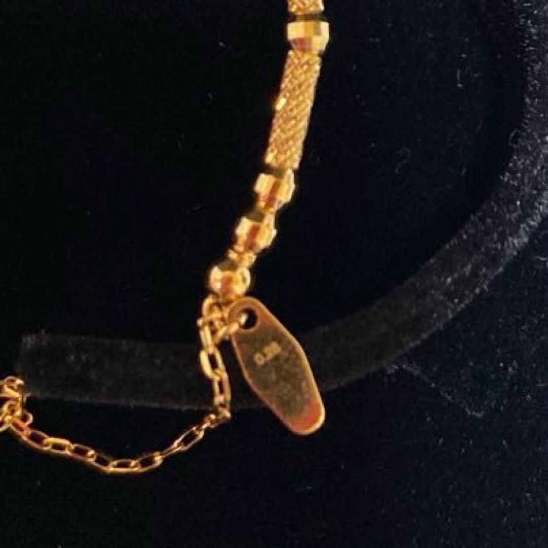 K18YG/WG ダイヤモンド 0.28ct バングル ブレスレット 品質保証書