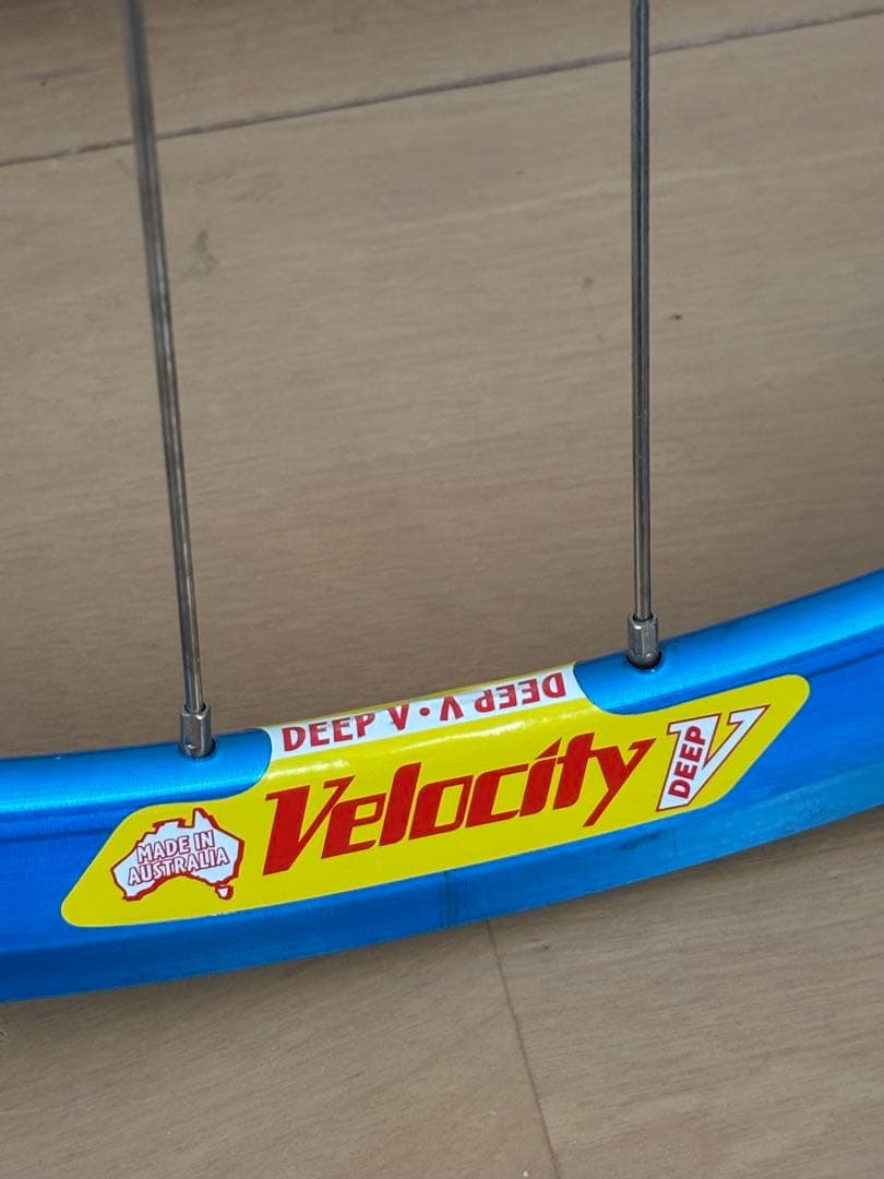 velocity グランコンペ ピスト ホイール 前後セット