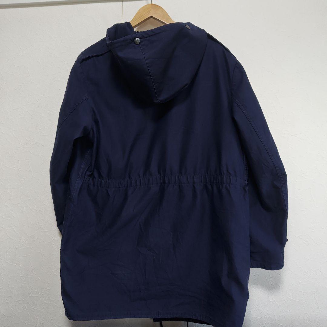 希少 紺 80s 美品 Gr5 ドイツ軍 海軍 ライナー付 フィールド パーカー