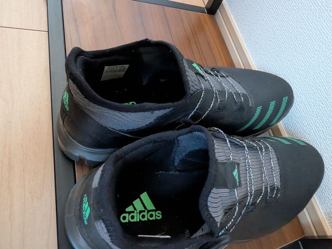 アディダス アルファフレックス21 BOA ゴルフシューズ 26.5cm 黒