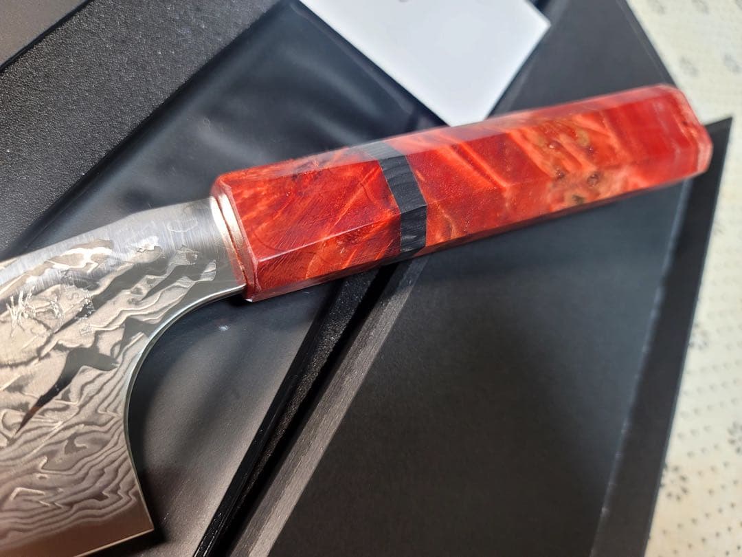 龍泉刃物 紅蓮緋龍 SPG Strix 牛刀 240 - メルカリ