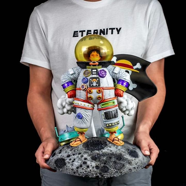 《激レア》ONE PIECE 宇宙服　ルフィ　フィギュア　白服ver.