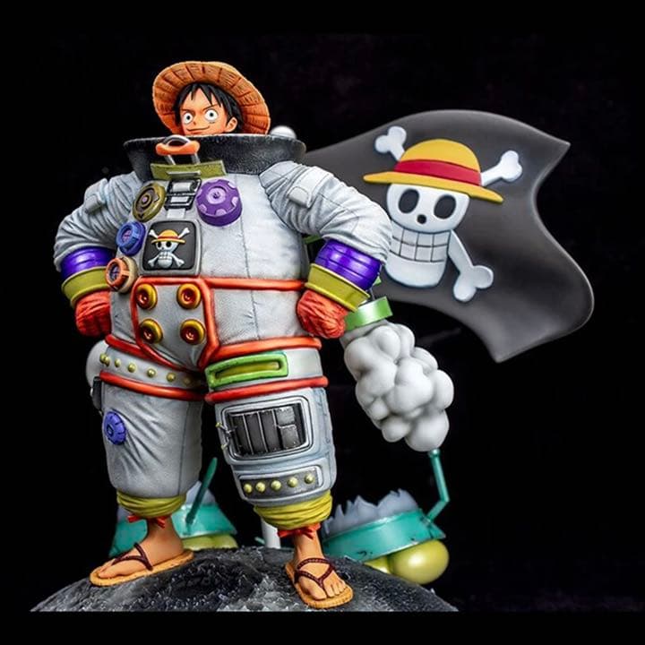 《激レア》ONE PIECE 宇宙服　ルフィ　フィギュア　白服ver.