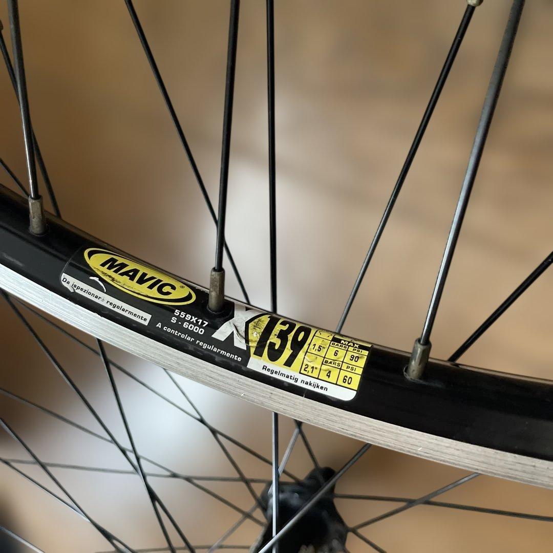 MAVIC MTB 26インチ ホイール X139 シマノ 9速 - メルカリ