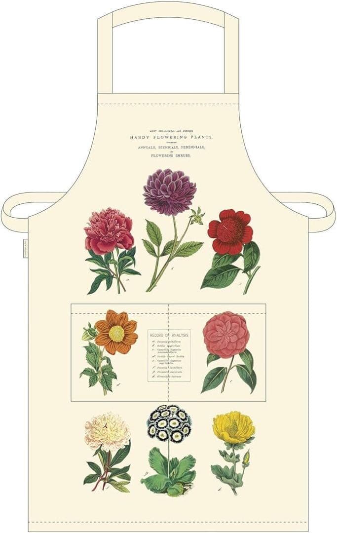 《新品》エプロン　ボタニカル　花　BOTANICA Vintage Apron
