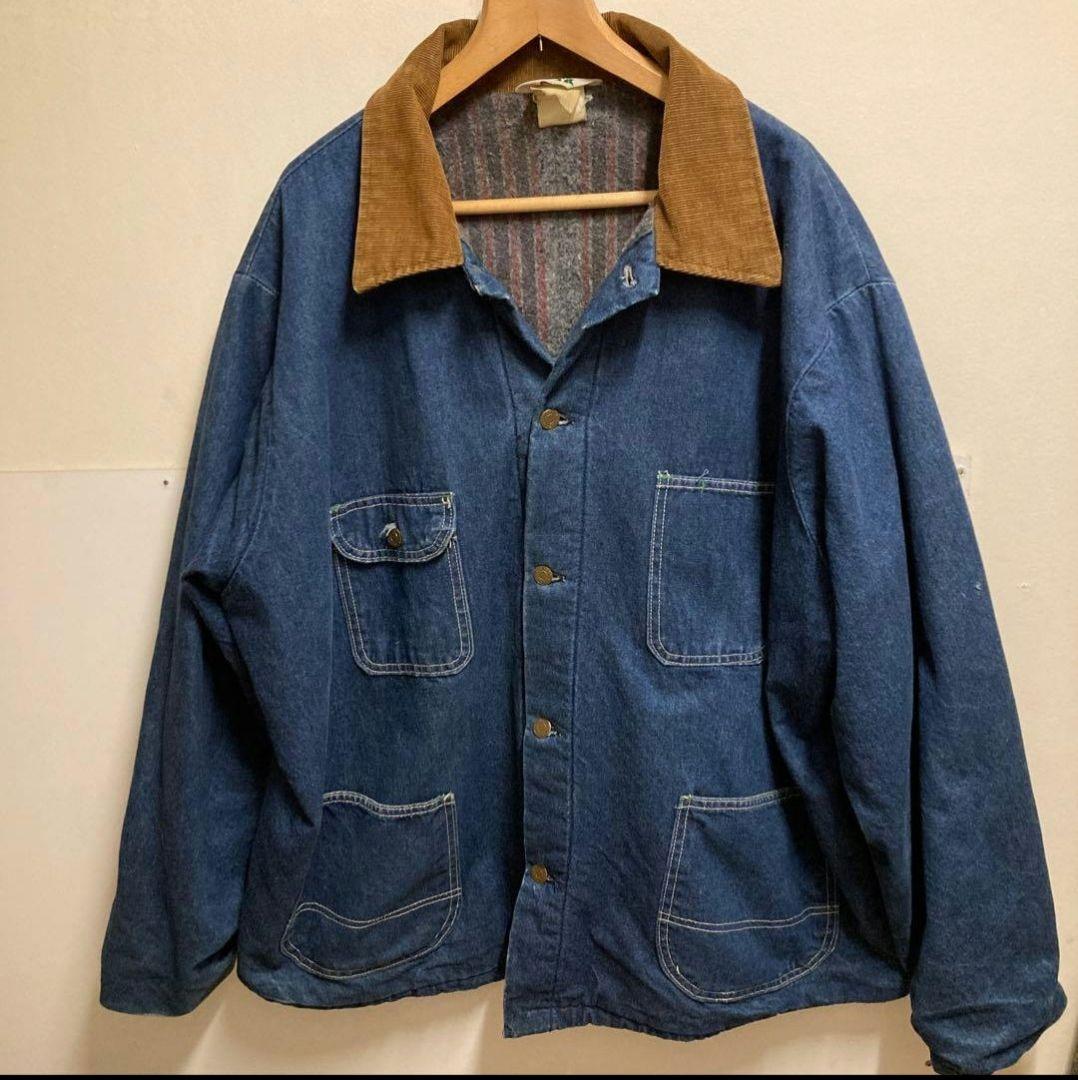 【本日23時出品終了】USA製 70s〜KEY ヴィンテージ デニムカバーオール 70s 70年代 キーインペリアル Gジャン| ビンテージ古着屋Feeet 通販