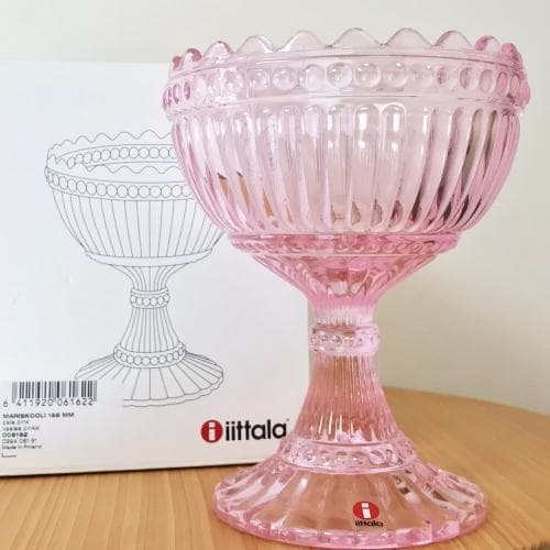 未使用 イッタラ マリボウル ラージ ペールピンク お箱・バーコード