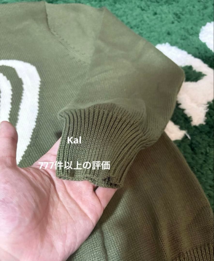 Stussy CURLY S SWEATER \"Green\" セーター　ニット