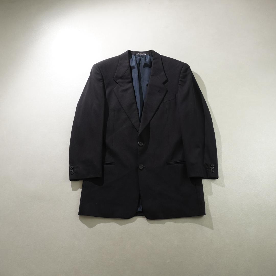 90s GIORGIO ARMANI シングルセットアップスーツ 紺/EW67 - メルカリ