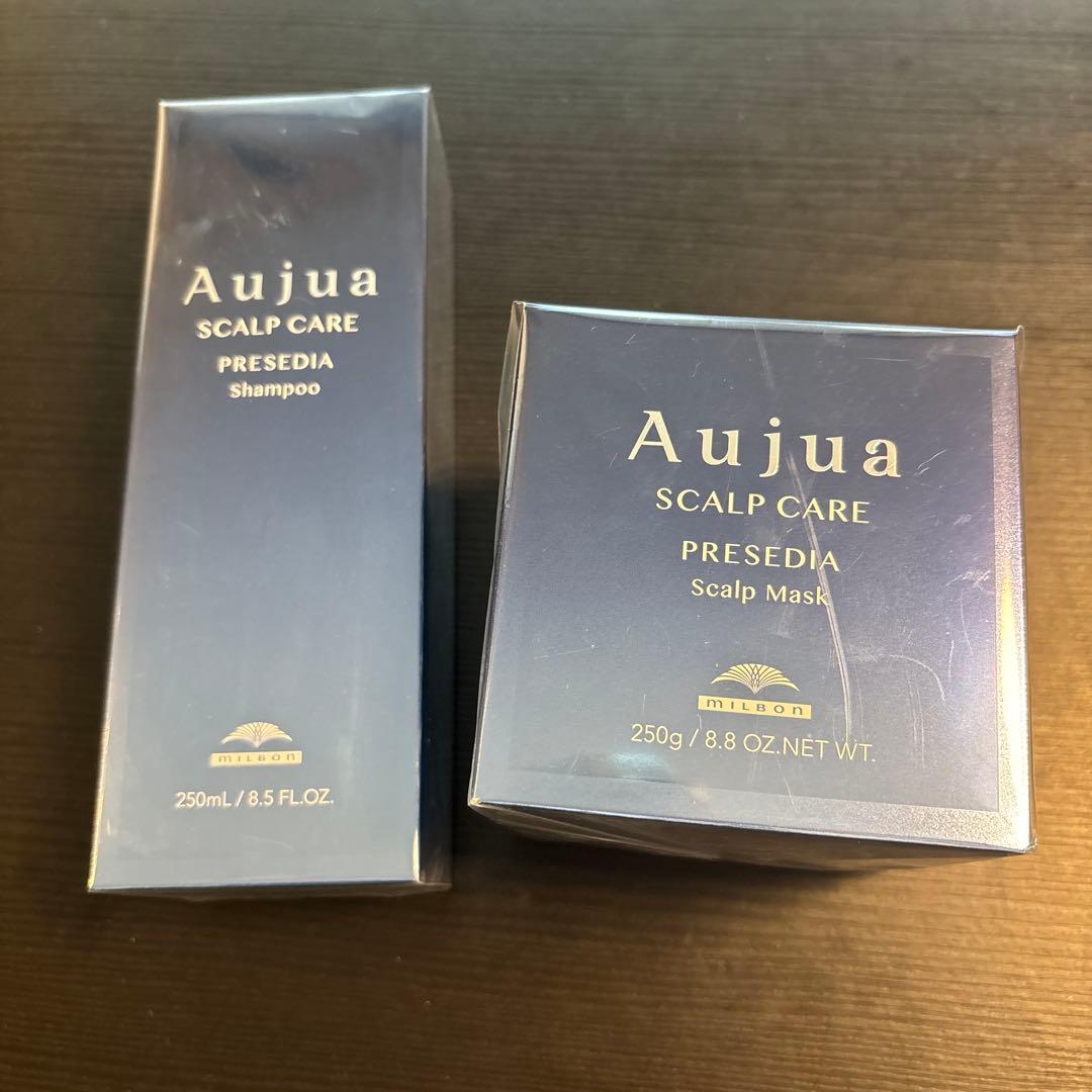 Aujua Presedia シャンプー＆スカルプマスク セット セット品】ミルボン オージュア プレセディア シャンプー & スカルプ