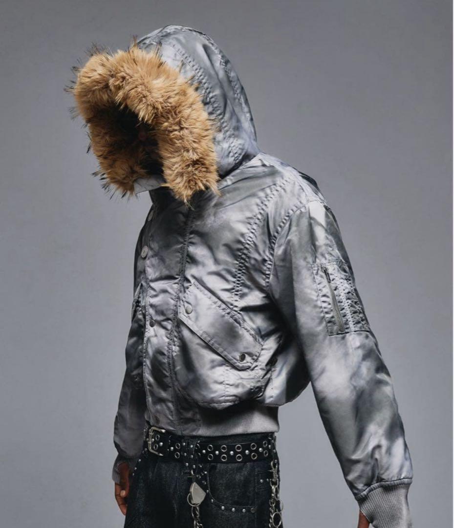 ANDER HUNK】Faded N2B Flight Jacket