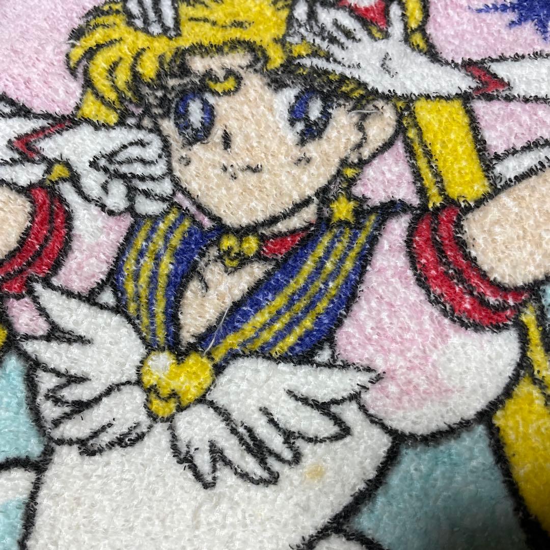 鴉様専用】セーラームーン セーラースターズ バスタオル 中古 レトロ 廃盤