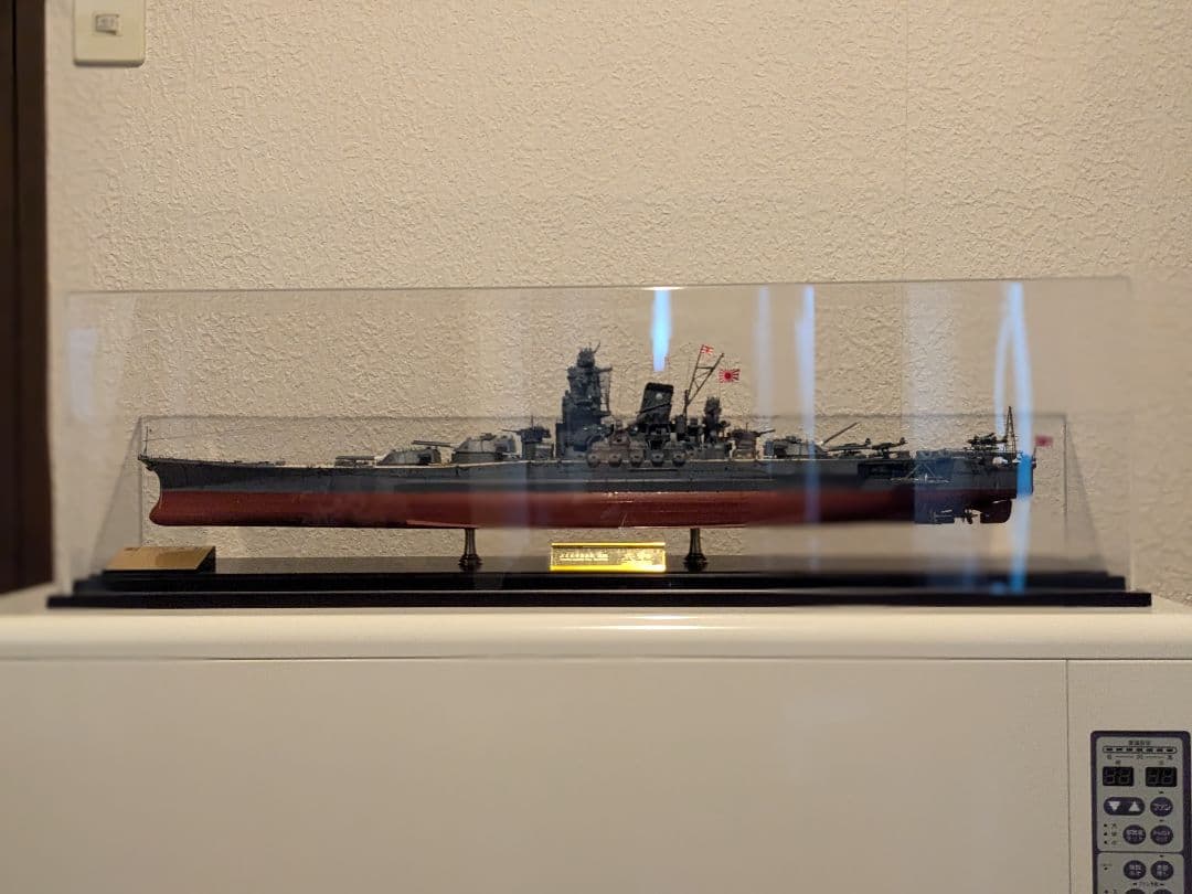 タミヤ　1/350戦艦大和premium 完成品 1/350戦艦『大和』タミヤリニューアル版プレミアムキット：最終仕上げ