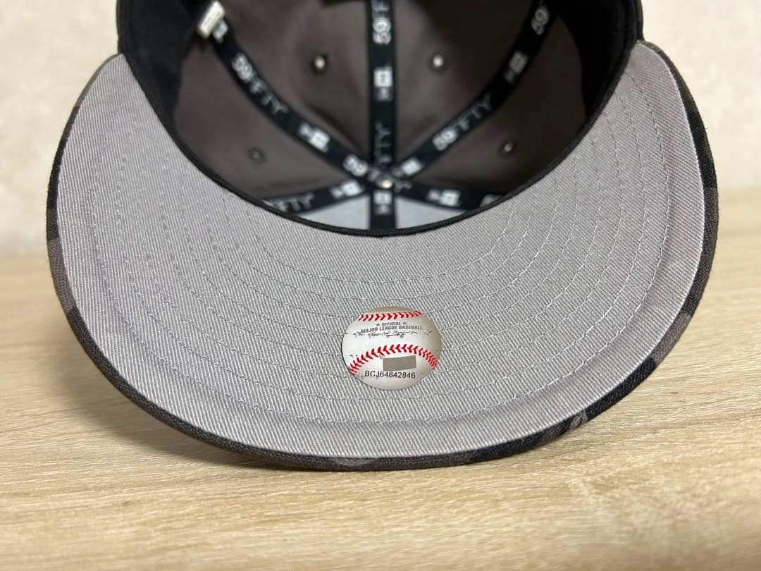 アベイシングエイプ BAPE MLB WHITESOX 59FIFTIY CAP WHITESOX