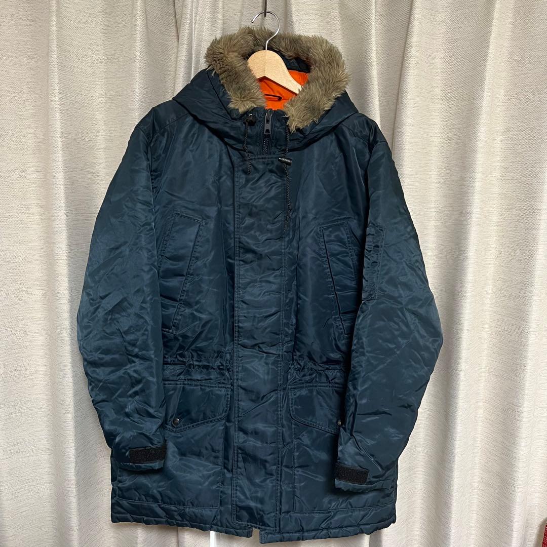 L.L.Bean メンズ モッズコート M ネイビー