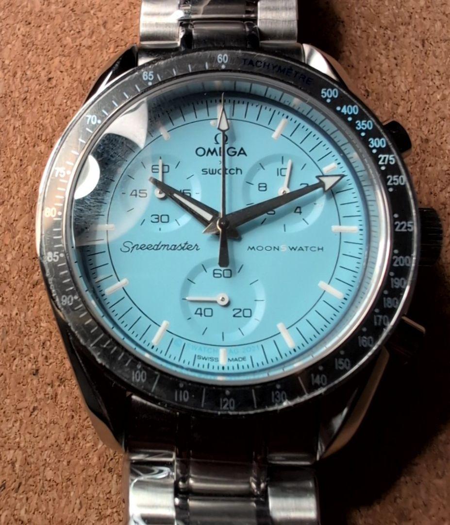 ムーンスウォッチ ヘリテージ サファイアメタルケース OMEGA✕SWATCH