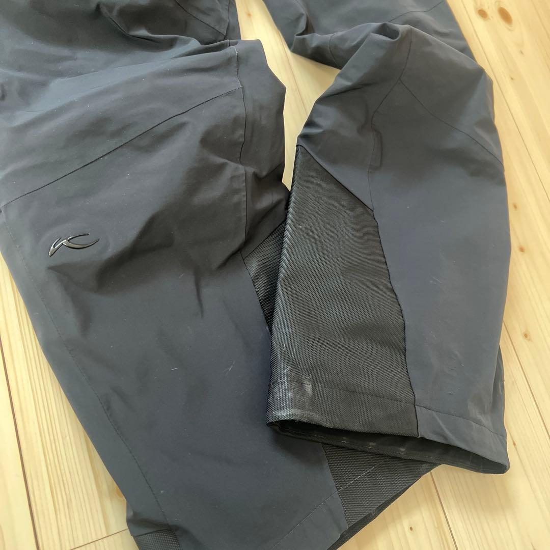 KJUS スキーウェア メンズ ブラック パンツ XL KJUS XL santaapolonia.com