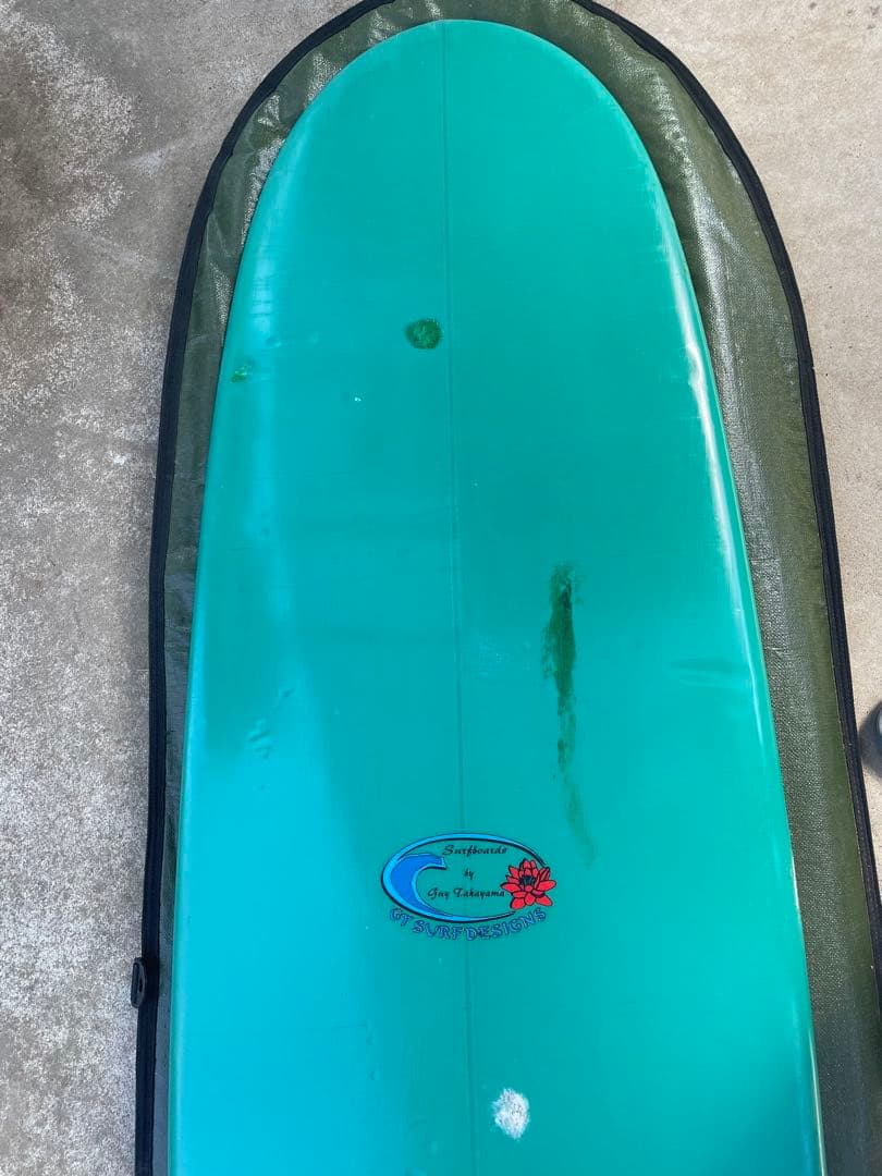 ガイタカヤマ　ロングボード　ノーズライダー　9.2f シングル　Tバンドスト