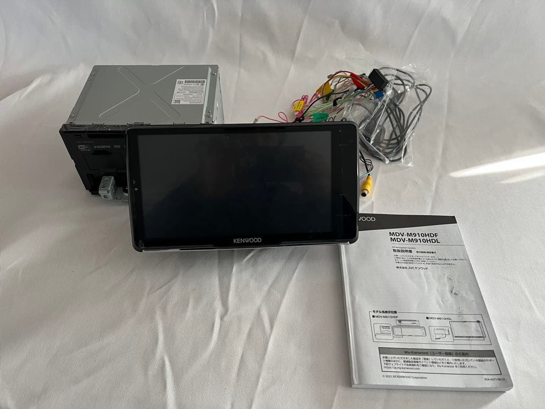 KENWOOD MDV-M910HDF フローティングナビ 本体 彩速ナビ ケンウッド MDV-M910HDF 9V型フローティング 地上デジタルTV