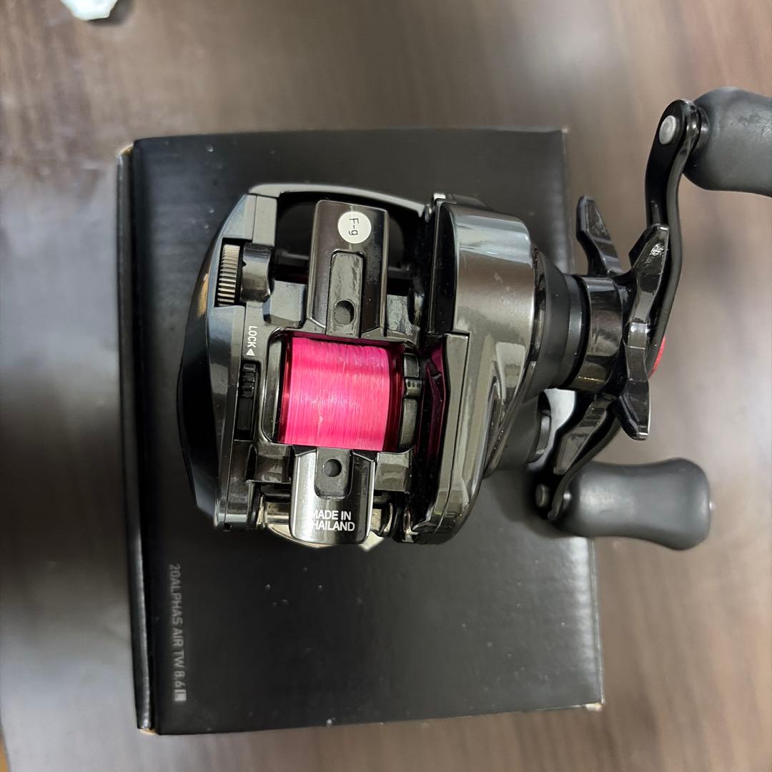 20ALPHAS AIR アルファス air TW 8.6L ベイトリール