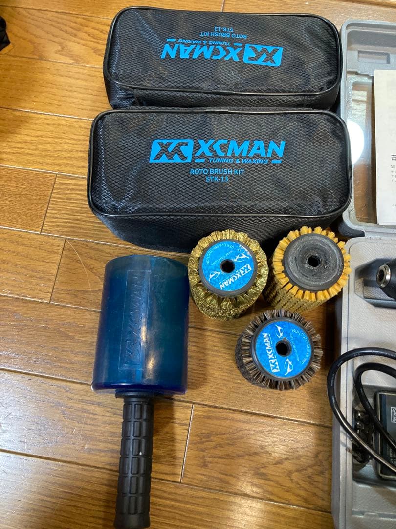ロトブラシ 電動ドリルなし！XCMAN スキー・スノーボードメンテナンス