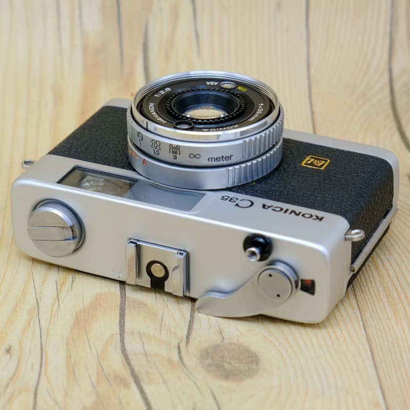 整備品】KONICA C35 E&L コニカ 美品 フィルター付