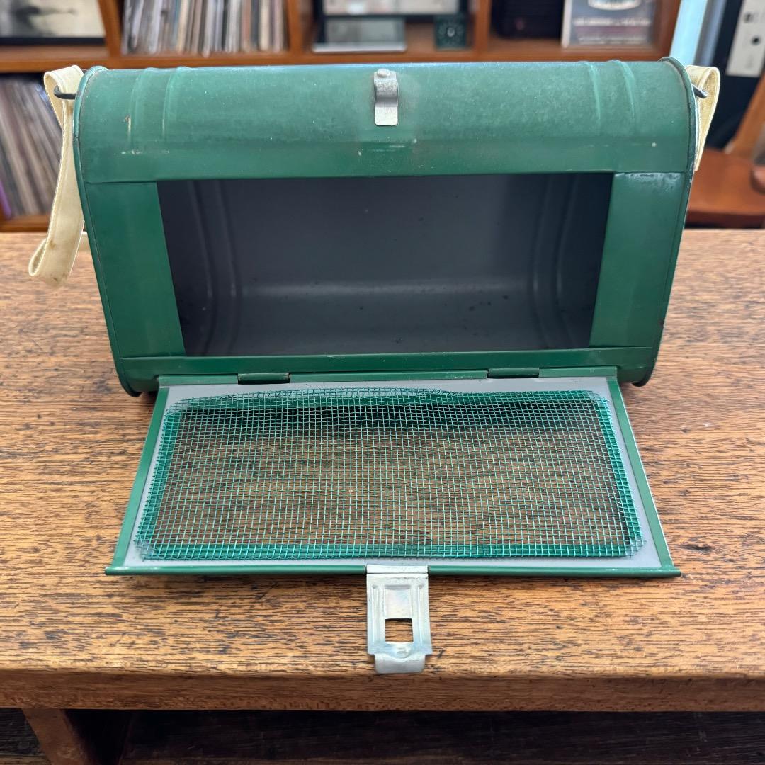 山本商店 レトロ金物の虫かご/昭和30年代 虫籠 昆虫採集