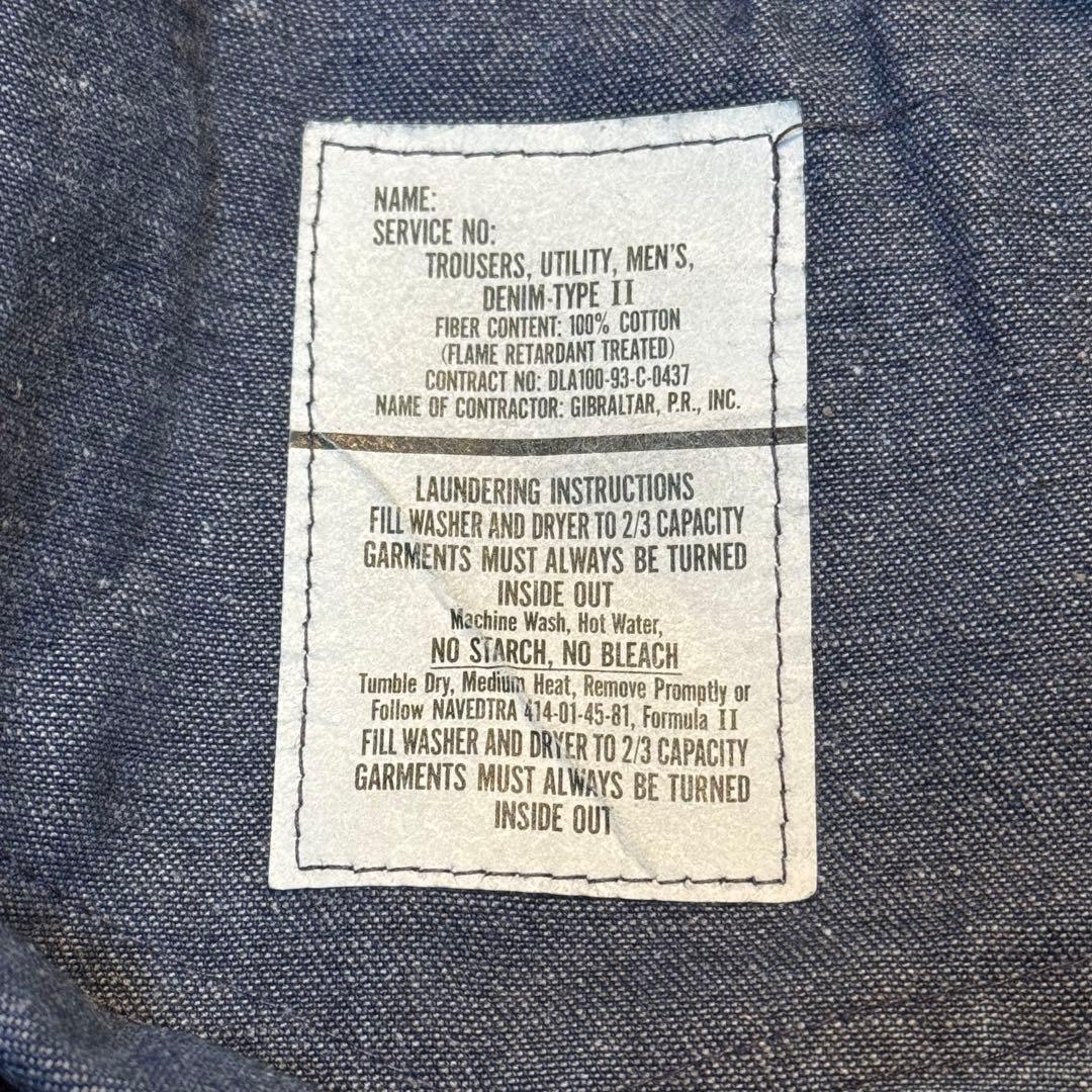 F*s様 90's U.S.NAVY セーラーパンツ ハンドペイント