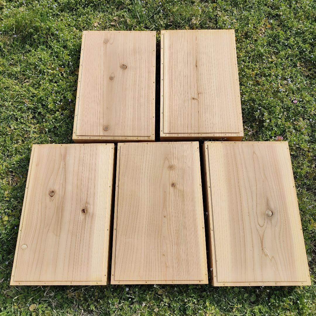 餅箱 ばんじゅう 木箱 5段 古道具 昭和レトロ 5箱 餅つき もろ