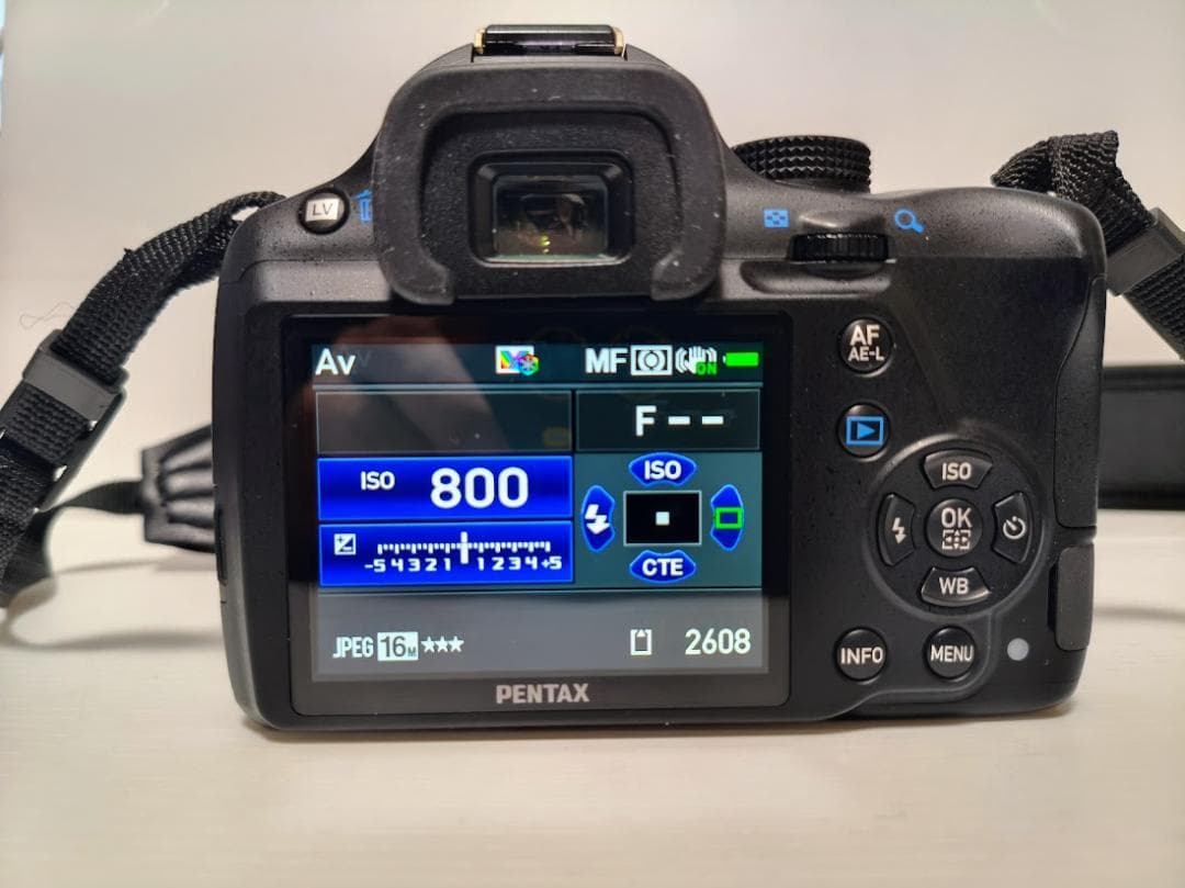 黒死病対策】【内臓電池交換】PENTAX K-50 ブラック 3214枚