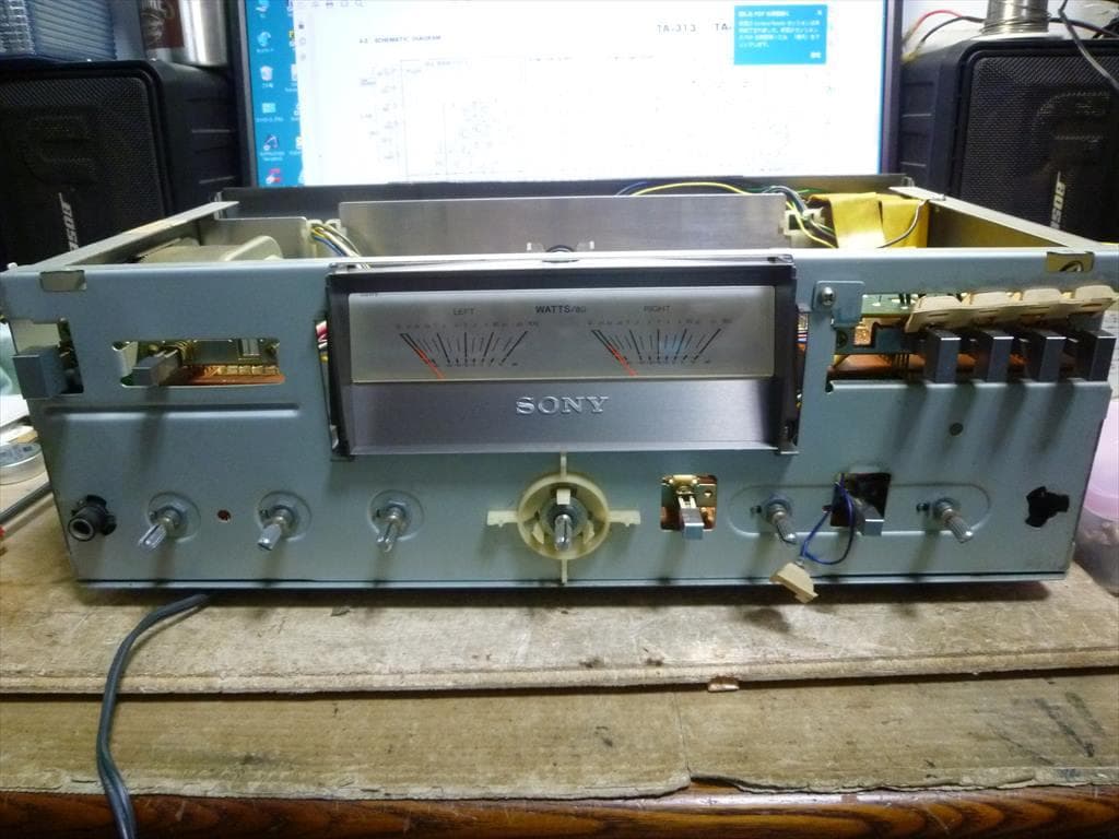 SONY ソニー プリメインアンプ TA-313 修理済 全機能動作 美品 SONY 美