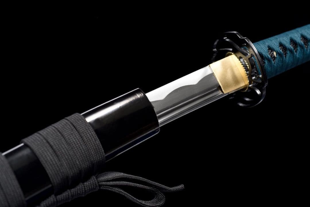 4215-武具 刀装具 日本刀 模造刀 居合刀 武士道 武蔵 鑑賞用 手鍛造