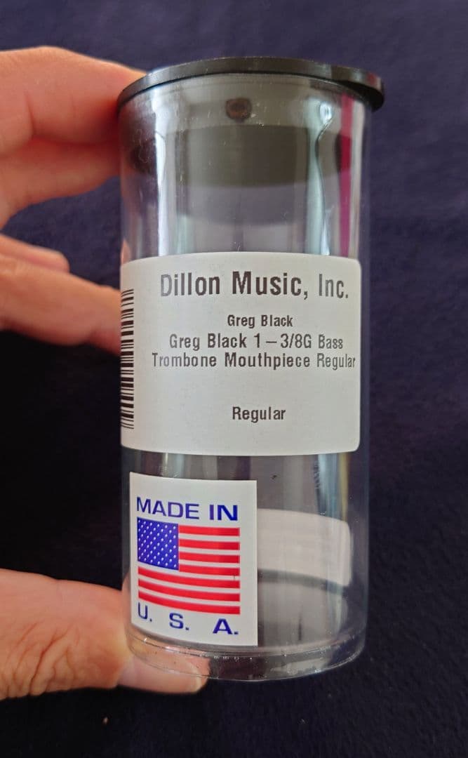 管楽器・吹奏楽器 Greg Black 1-3/8G Regular SP