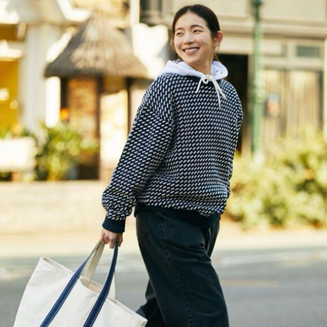 N*A様 レア美品 80s llbean バーズアイニット 在原みゆ紀 リブ良好