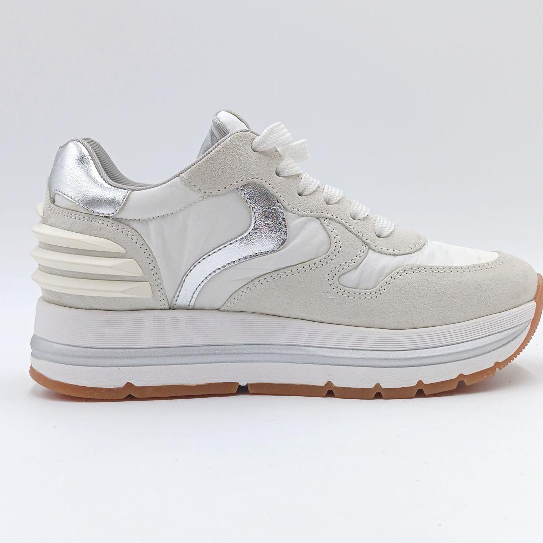 美品】ボイルブランシェ 厚底スニーカー 36 メリーパワー ホワイトx