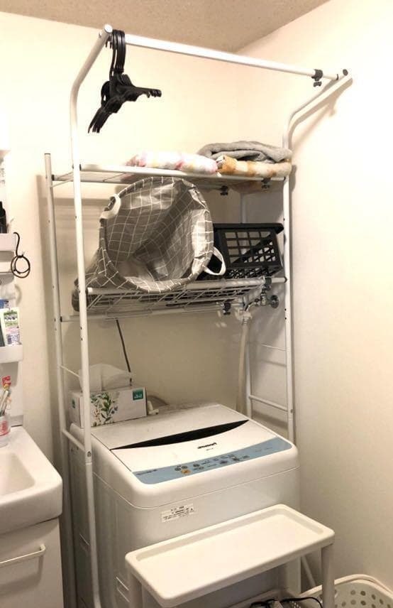 ❤大収納❣まるでオーダーメイドのように使い勝手抜群♪❤ランドリー
