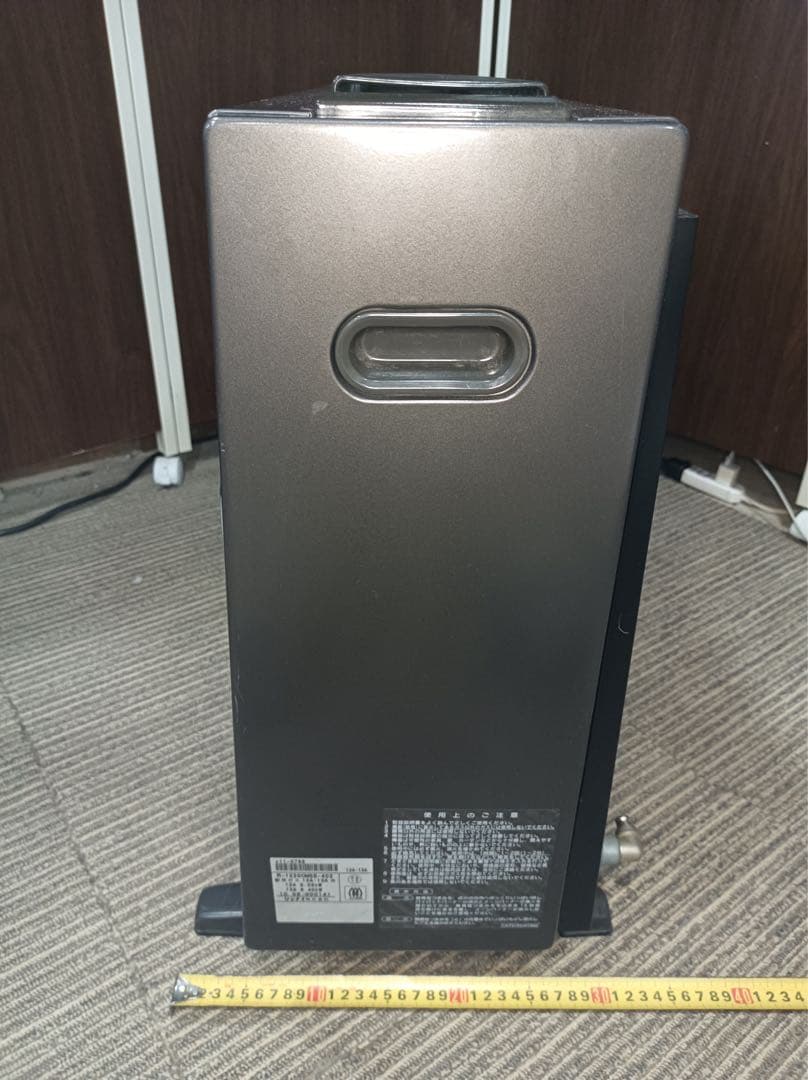 八6491]リンナイ 都市ガス用 セラミックヒーター ガスホース付き